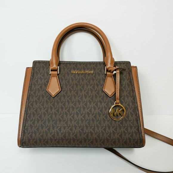 Kors Mercer Michael Kors Hope Medium Messenger Satchel  Michael Kors Hope M Messenger Bag MK Brown